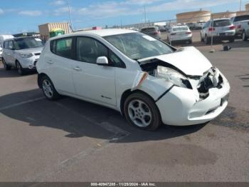  Salvage Nissan LEAF