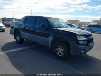  Salvage Chevrolet Avalanche