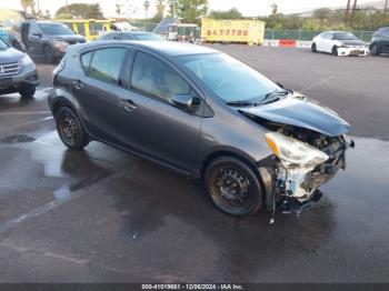  Salvage Toyota Prius c