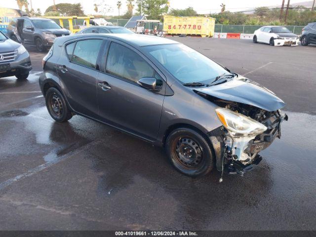  Salvage Toyota Prius c