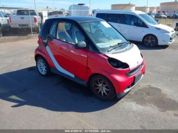  Salvage Smart fortwo