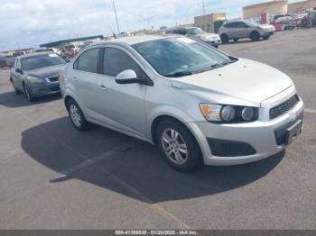  Salvage Chevrolet Sonic