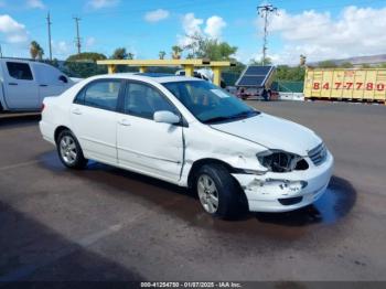  Salvage Toyota Corolla