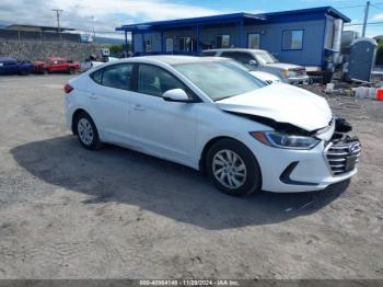  Salvage Hyundai ELANTRA