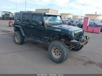  Salvage Jeep Wrangler