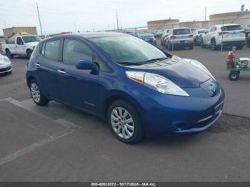  Salvage Nissan LEAF