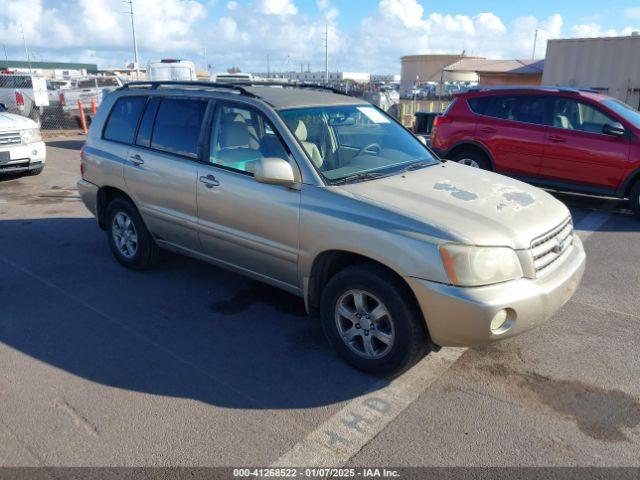  Salvage Toyota Highlander