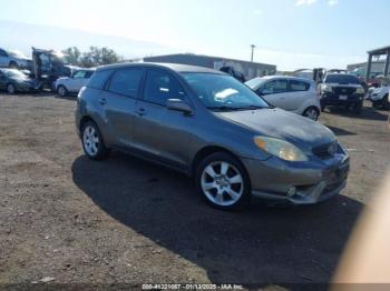  Salvage Toyota Matrix