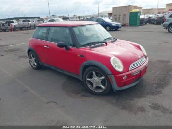  Salvage MINI Cooper