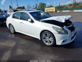  Salvage INFINITI G37