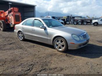  Salvage Mercedes-Benz E-Class