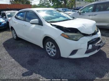  Salvage Toyota Corolla