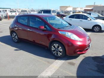  Salvage Nissan LEAF