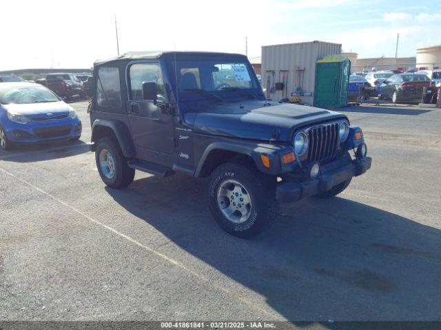  Salvage Jeep Wrangler