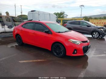 Salvage Toyota Corolla