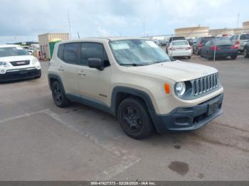  Salvage Jeep Renegade