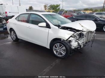  Salvage Toyota Corolla