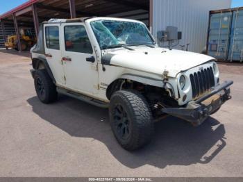  Salvage Jeep Wrangler