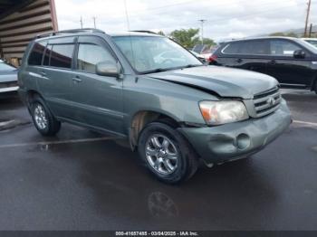  Salvage Toyota Highlander