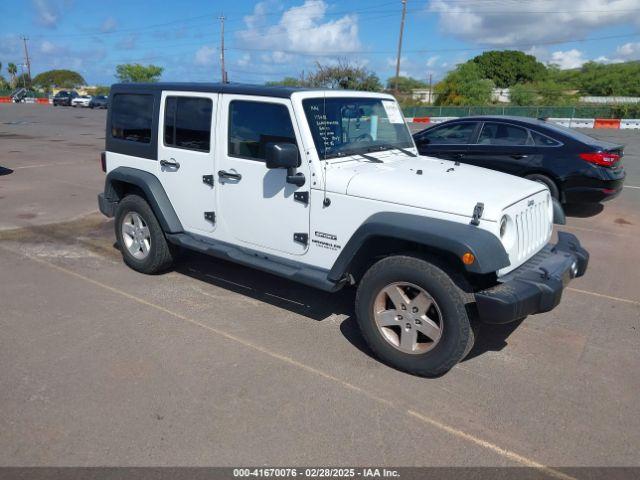  Salvage Jeep Wrangler