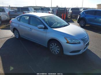  Salvage Nissan Sentra