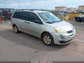  Salvage Toyota Sienna