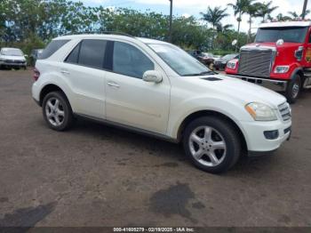  Salvage Mercedes-Benz M-Class