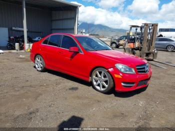  Salvage Mercedes-Benz C-Class