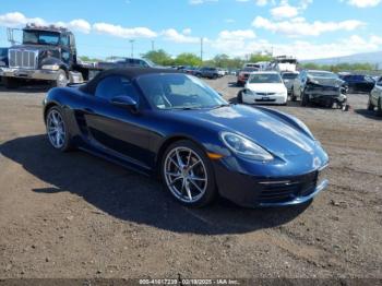  Salvage Porsche 718 Boxster