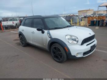  Salvage MINI Cooper S Countryman