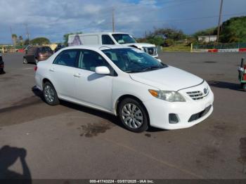  Salvage Toyota Corolla