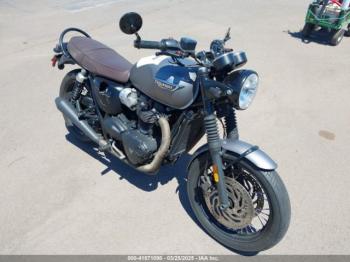  Salvage Triumph Motorcycle Bonneville
