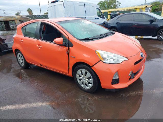  Salvage Toyota Prius c