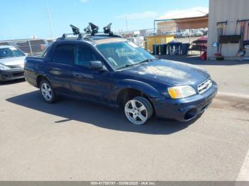  Salvage Subaru Baja