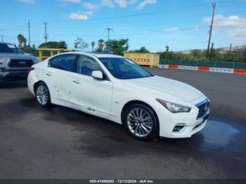  Salvage INFINITI Q50