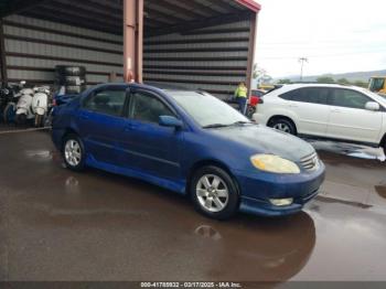  Salvage Toyota Corolla