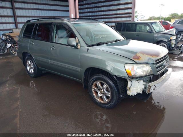  Salvage Toyota Highlander