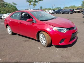  Salvage Toyota Corolla