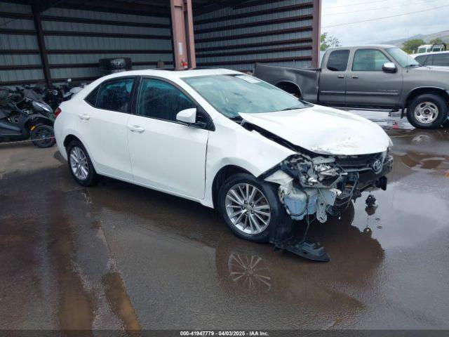  Salvage Toyota Corolla