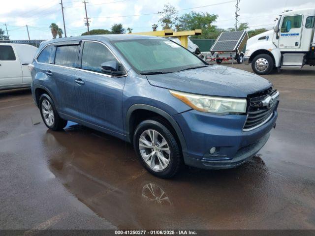  Salvage Toyota Highlander