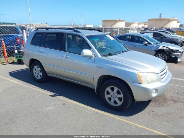  Salvage Toyota Highlander