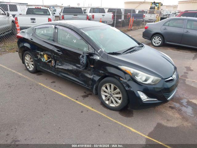  Salvage Hyundai ELANTRA