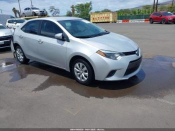  Salvage Toyota Corolla