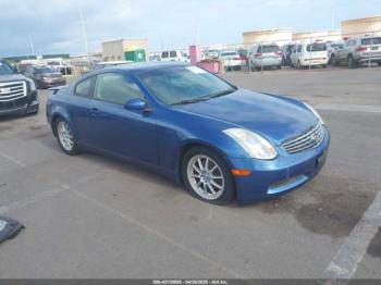  Salvage INFINITI G35