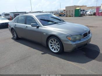  Salvage BMW 7 Series