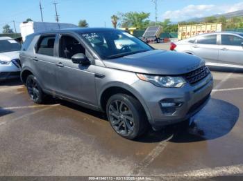  Salvage Land Rover Discovery