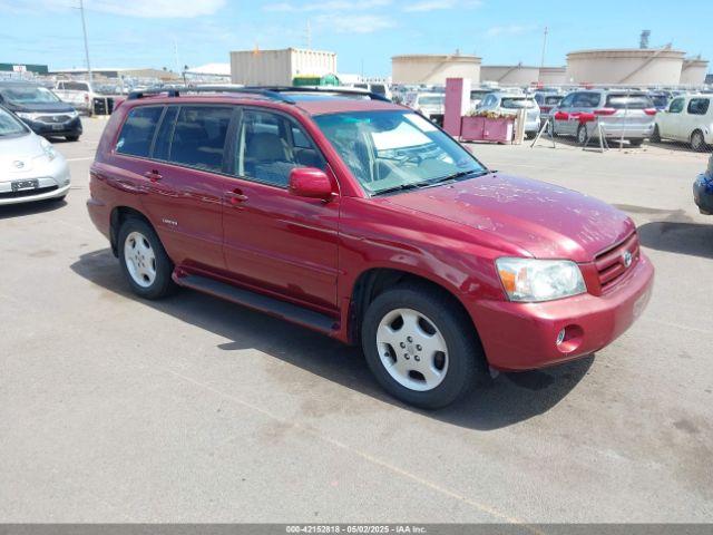  Salvage Toyota Highlander