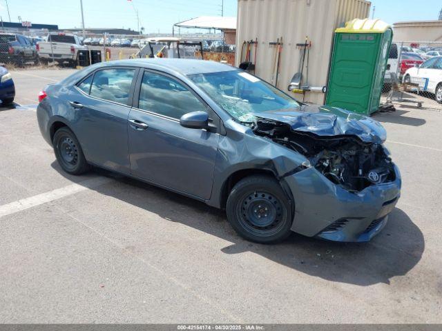  Salvage Toyota Corolla
