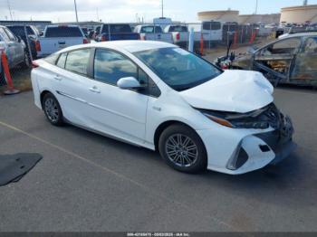  Salvage Toyota Prius Prime