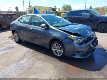  Salvage Toyota Corolla